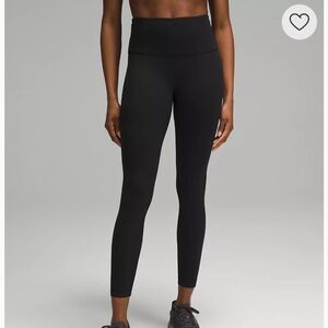 Lululemon Wunder Train High-Rise Ribbed Tight 25"